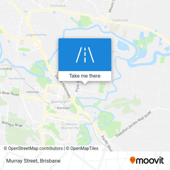 Murray Street map