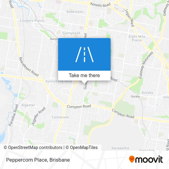 Peppercorn Place map