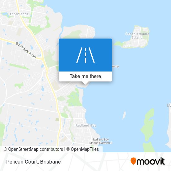 Pelican Court map