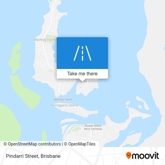 Pindarri Street map