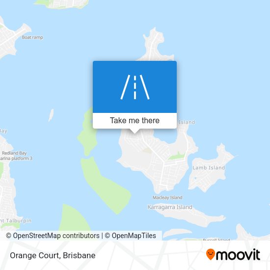 Orange Court map