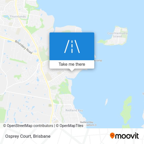 Osprey Court map