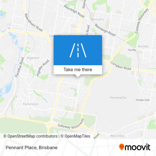 Pennant Place map