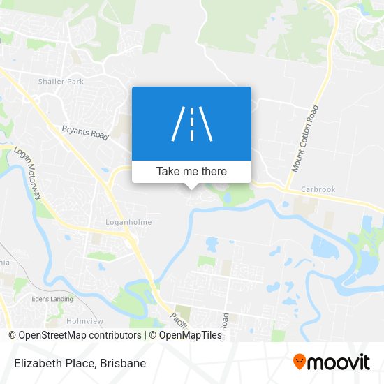 Elizabeth Place map