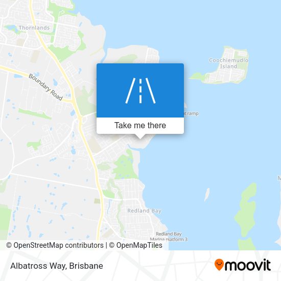 Albatross Way map