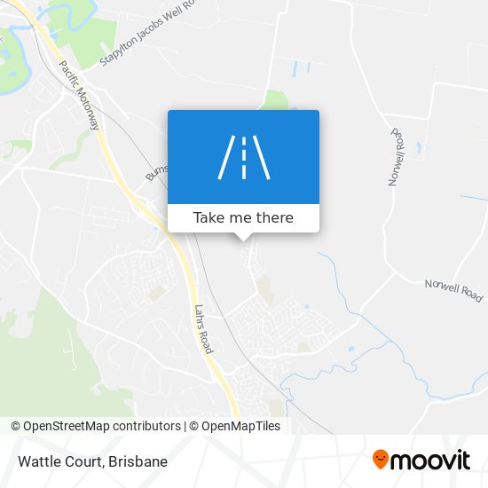 Wattle Court map
