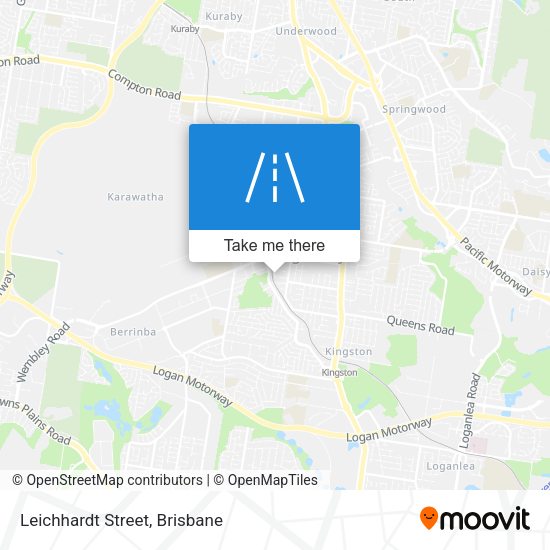 Leichhardt Street map