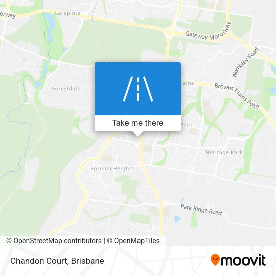 Chandon Court map