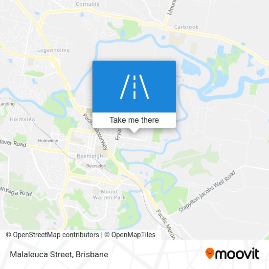 Malaleuca Street map