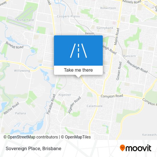 Sovereign Place map