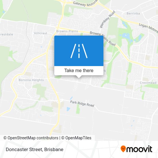 Doncaster Street map