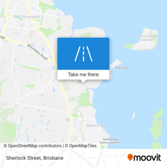 Sherlock Street map