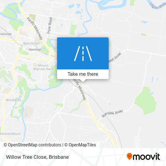 Willow Tree Close map