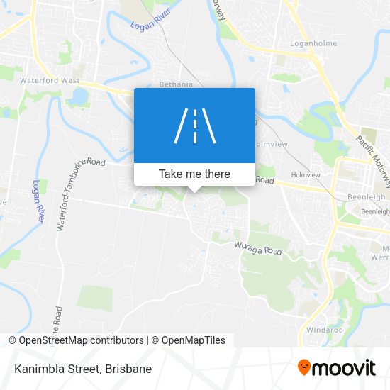 Kanimbla Street map