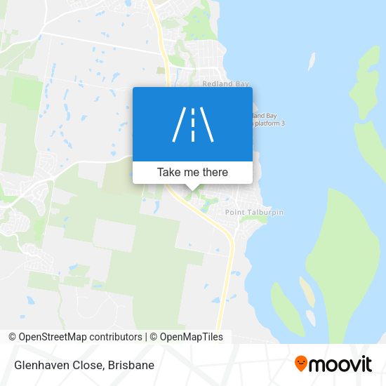Glenhaven Close map