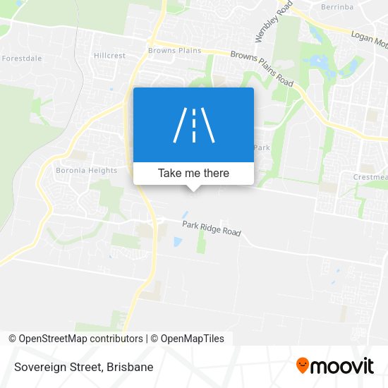Sovereign Street map