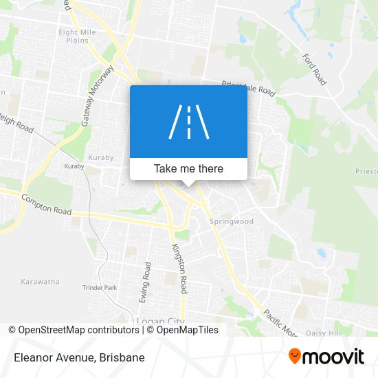 Eleanor Avenue map