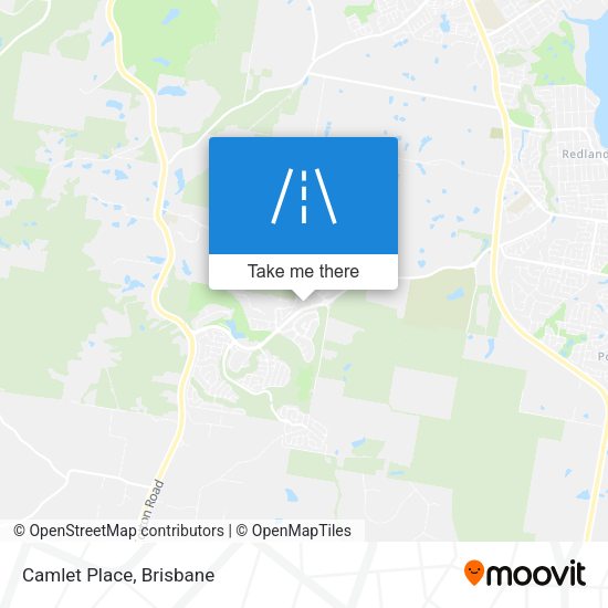 Camlet Place map
