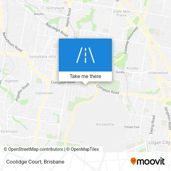 Coolidge Court map