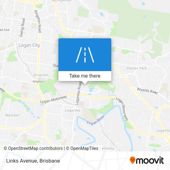 Links Avenue map