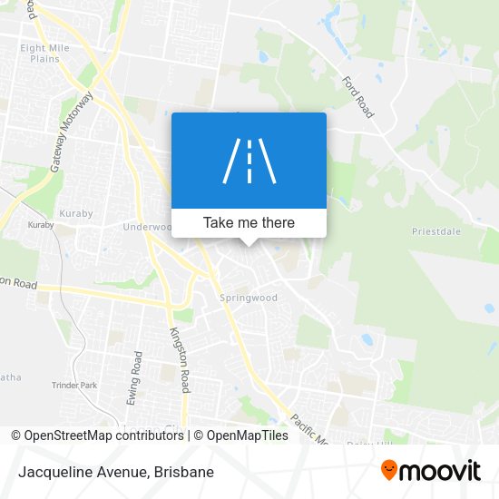 Jacqueline Avenue map
