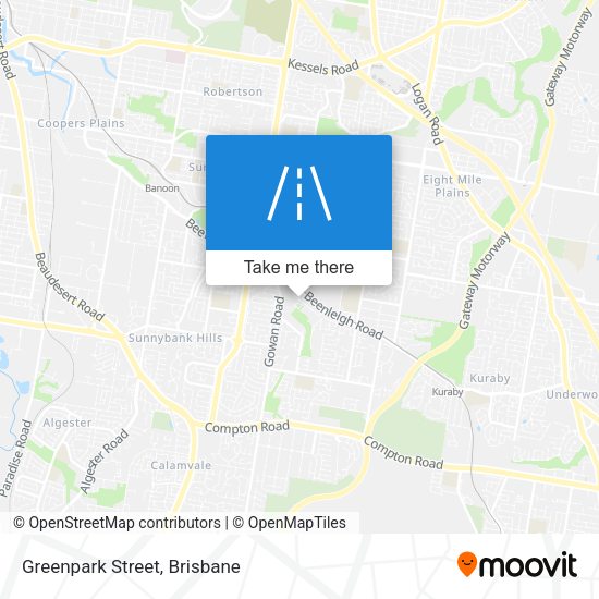 Greenpark Street map