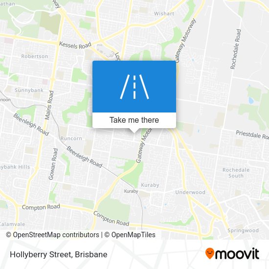 Hollyberry Street map