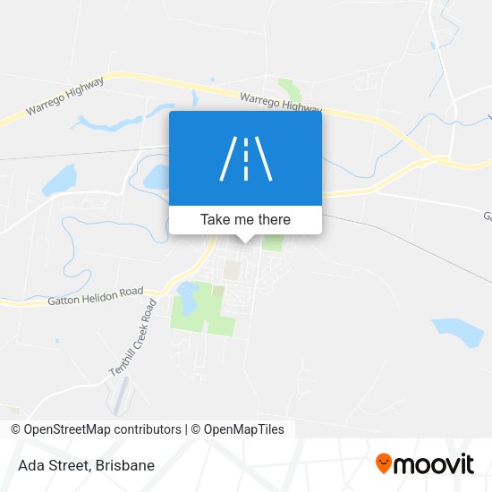 Ada Street map