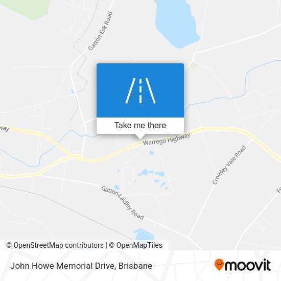 John Howe Memorial Drive map