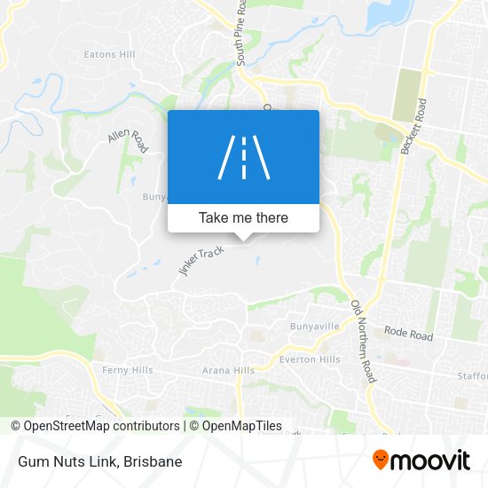 Gum Nuts Link map