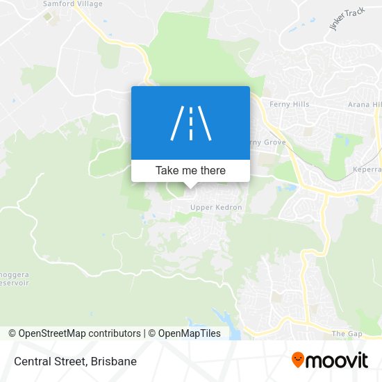 Central Street map