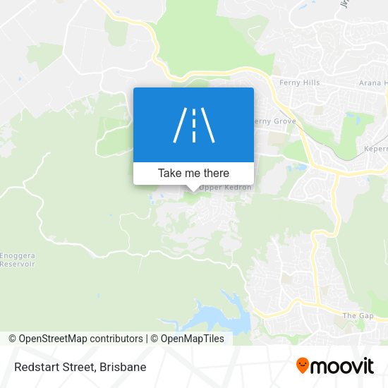 Redstart Street map
