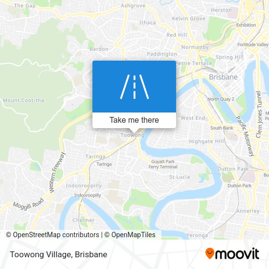 Toowong Village map
