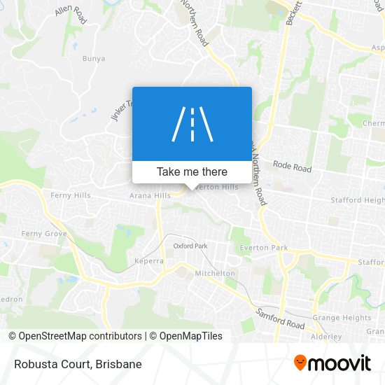 Robusta Court map