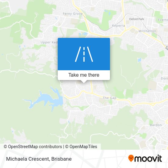 Michaela Crescent map