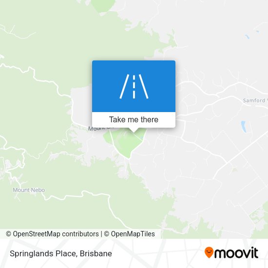 Springlands Place map