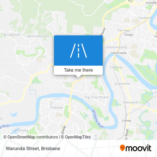 Warunda Street map