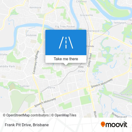Frank Pit Drive map