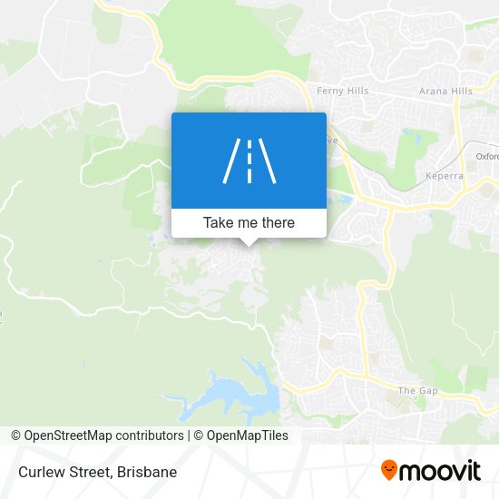 Curlew Street map