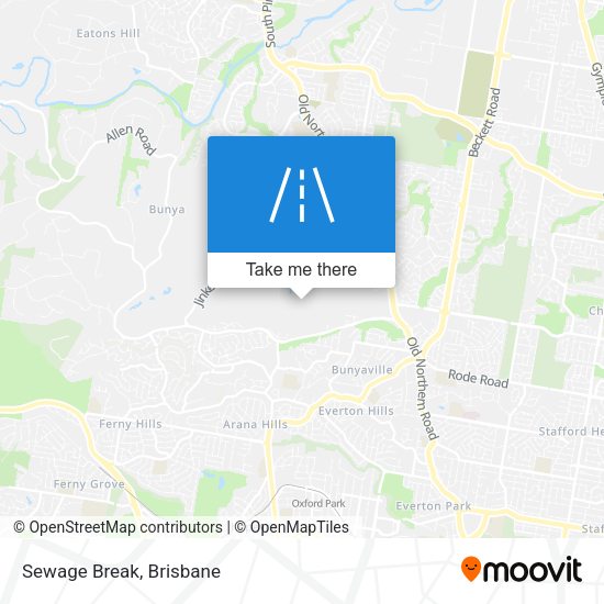 Sewage Break map