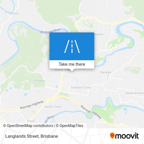 Langlands Street map