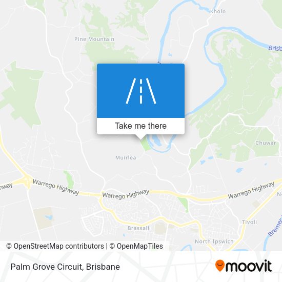 Palm Grove Circuit map