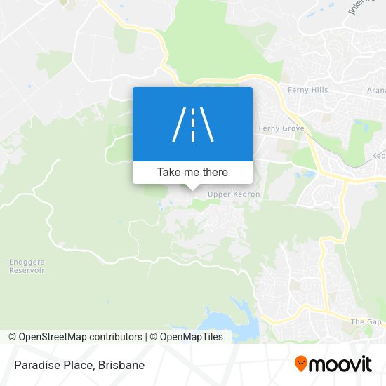 Paradise Place map