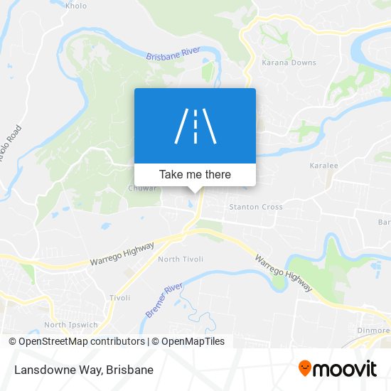 Lansdowne Way map