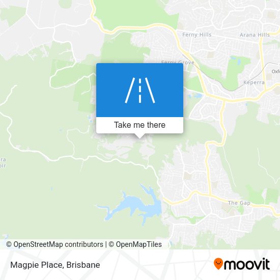 Magpie Place map