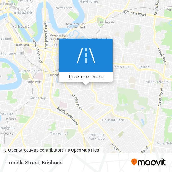 Trundle Street map