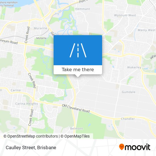 Caulley Street map