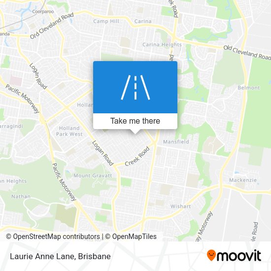 Laurie Anne Lane map