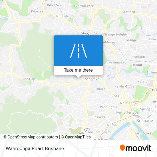 Wahroonga Road map