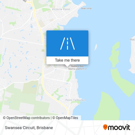 Swansea Circuit map